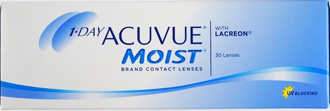 1-Day Acuvue Moist 30 линз