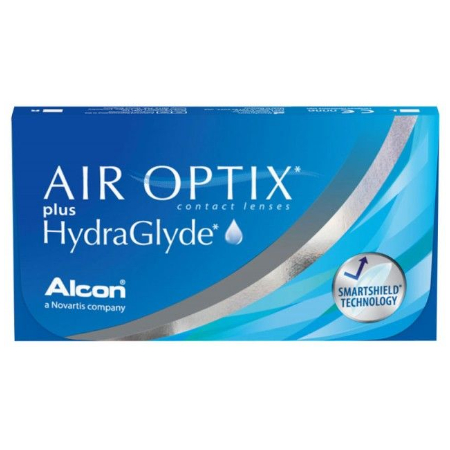 Air Optix Plus HydraGlyde 3 линзы